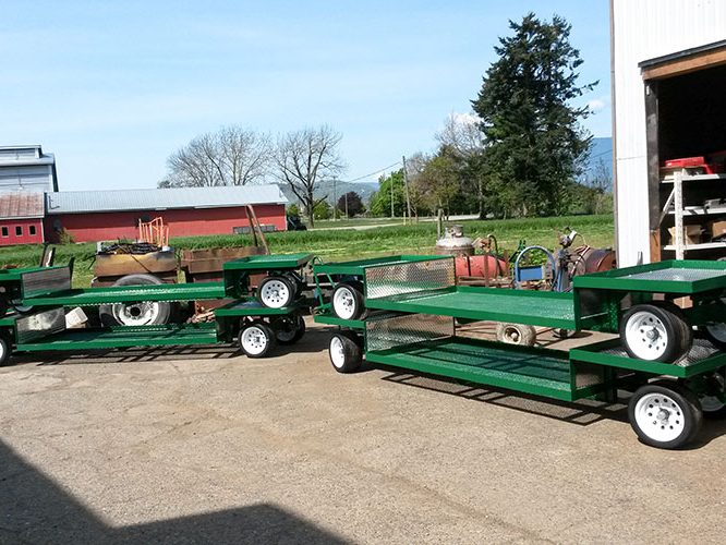 Level Fabricators - Tow Along Nursery Trailer