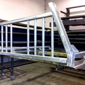 Level Fabricators - Stainless Truck Rack
